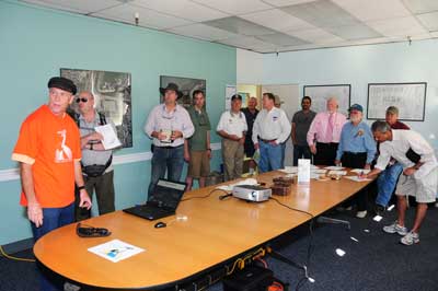 Pilots get their safety briefing
