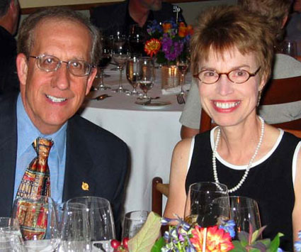 Bob and Sally at Ken Steiner's Party, October 25, 2003