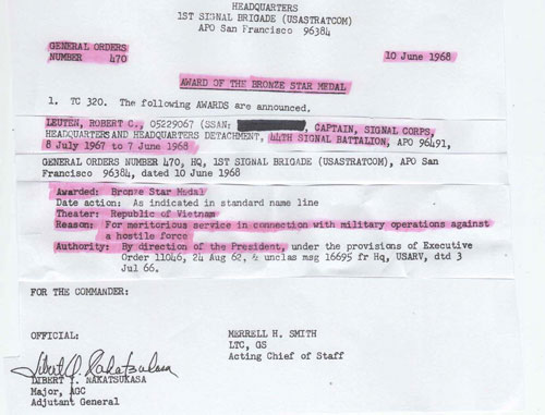 BSM Orders